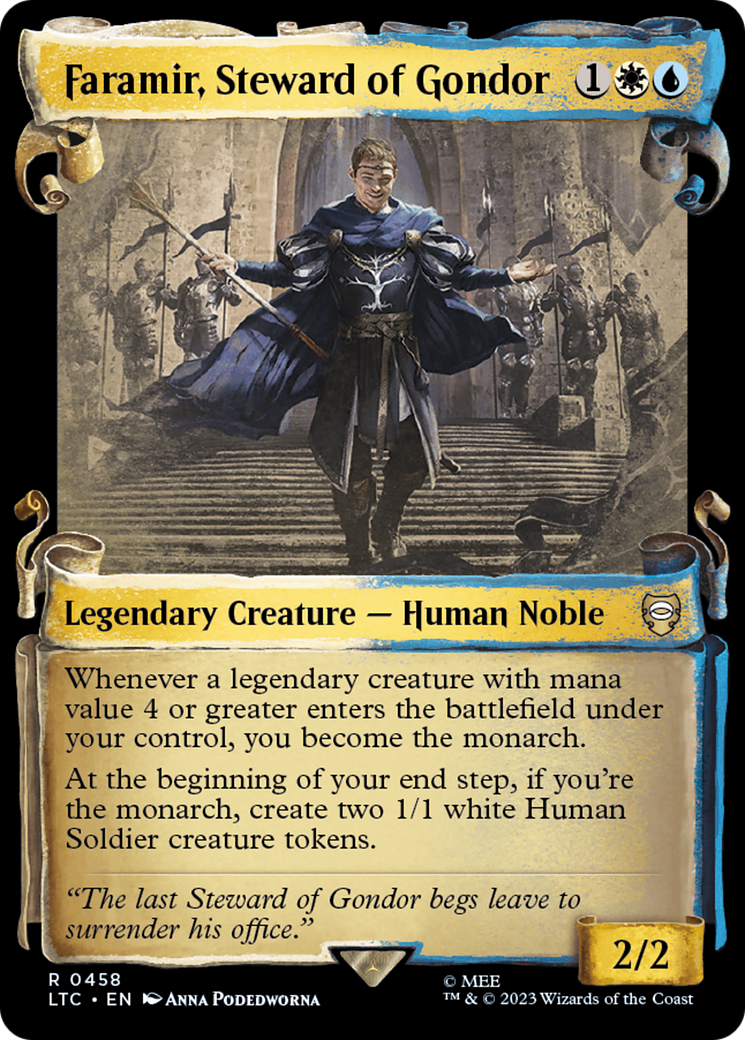 Faramir, Steward of Gondor [The Lord of the Rings: Tales of Middle-Earth Commander Showcase Scrolls] | Anubis Games and Hobby