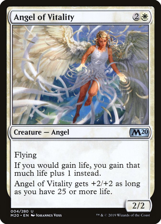 Angel of Vitality [Core Set 2020] | Anubis Games and Hobby