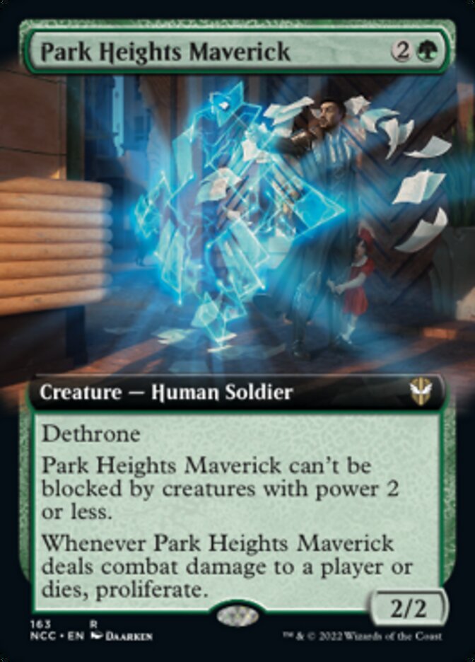 Park Heights Maverick (Extended Art) [Streets of New Capenna Commander] | Anubis Games and Hobby