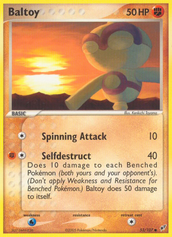 Baltoy (53/107) [EX: Deoxys] | Anubis Games and Hobby