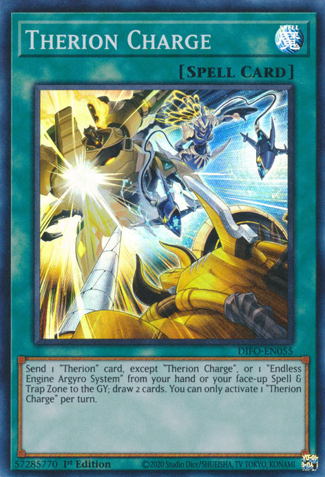 Therion Charge [DIFO-EN055] Super Rare | Anubis Games and Hobby