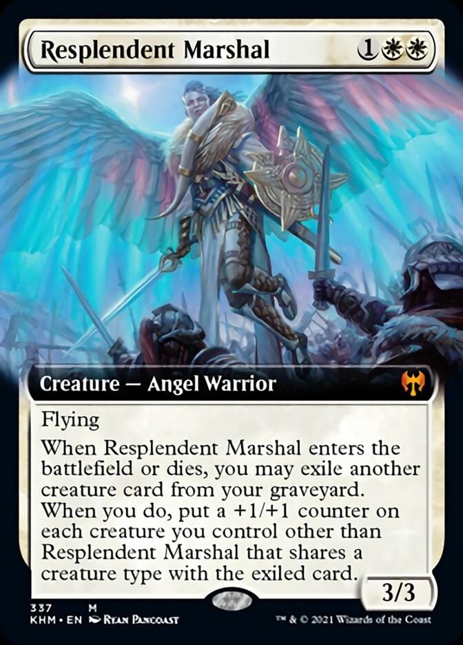 Resplendent Marshal (Extended Art) [Kaldheim] | Anubis Games and Hobby