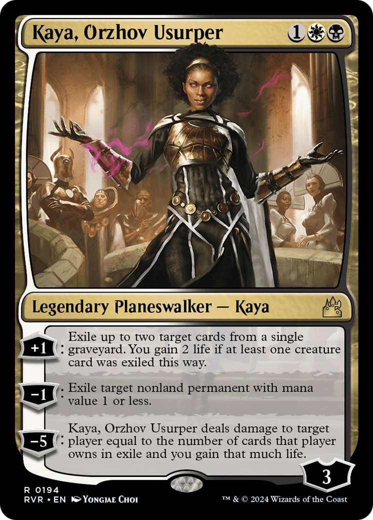 Kaya, Orzhov Usurper [Ravnica Remastered] | Anubis Games and Hobby