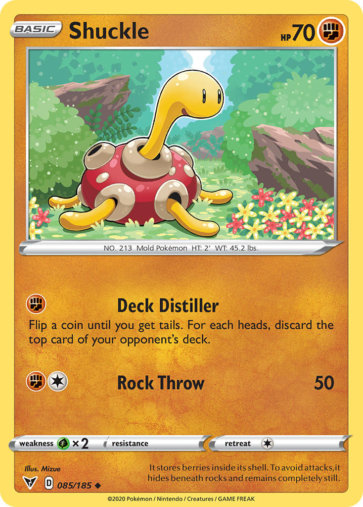 Shuckle (085/185) [Sword & Shield: Vivid Voltage] | Anubis Games and Hobby