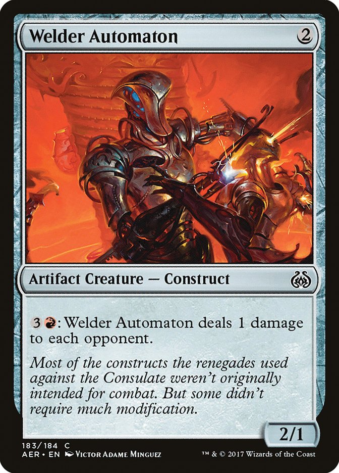 Welder Automaton [Aether Revolt] | Anubis Games and Hobby