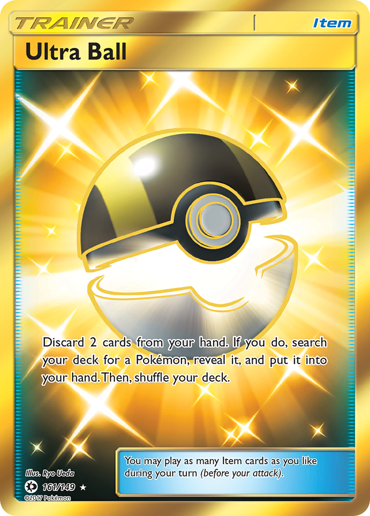 Ultra Ball (161/149) [Sun & Moon: Base Set] | Anubis Games and Hobby