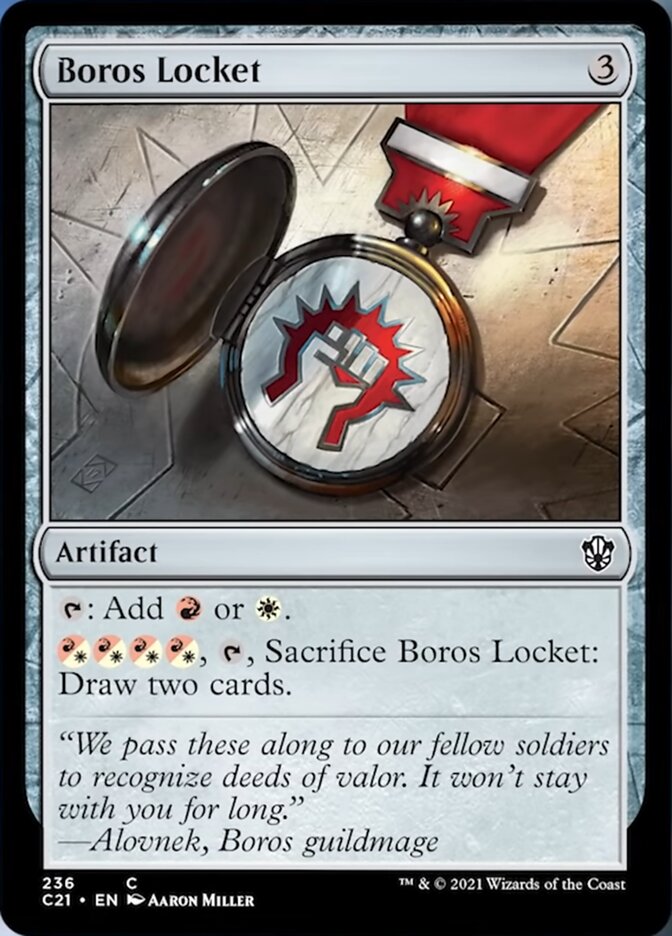 Boros Locket [Commander 2021] | Anubis Games and Hobby