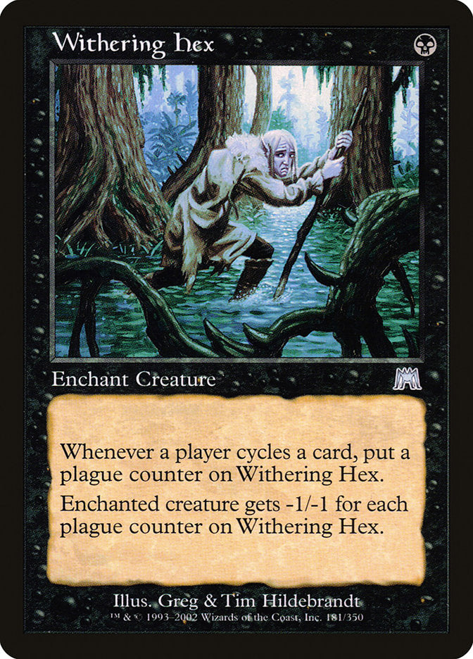Withering Hex [Onslaught] | Anubis Games and Hobby