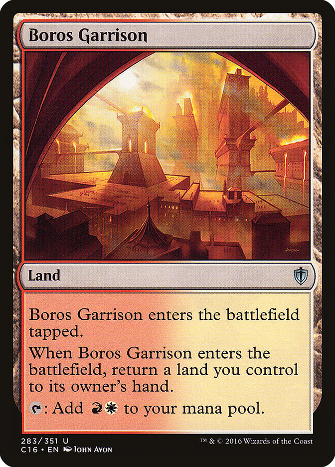 Boros Garrison [Commander 2016] | Anubis Games and Hobby