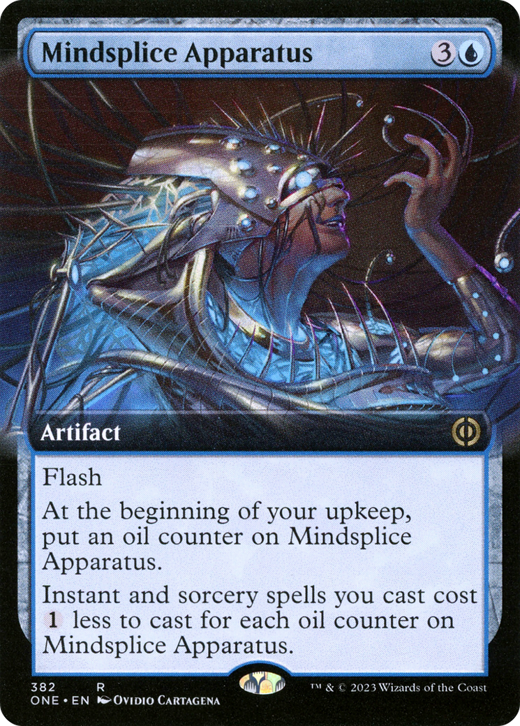 Mindsplice Apparatus (Extended Art) [Phyrexia: All Will Be One] | Anubis Games and Hobby