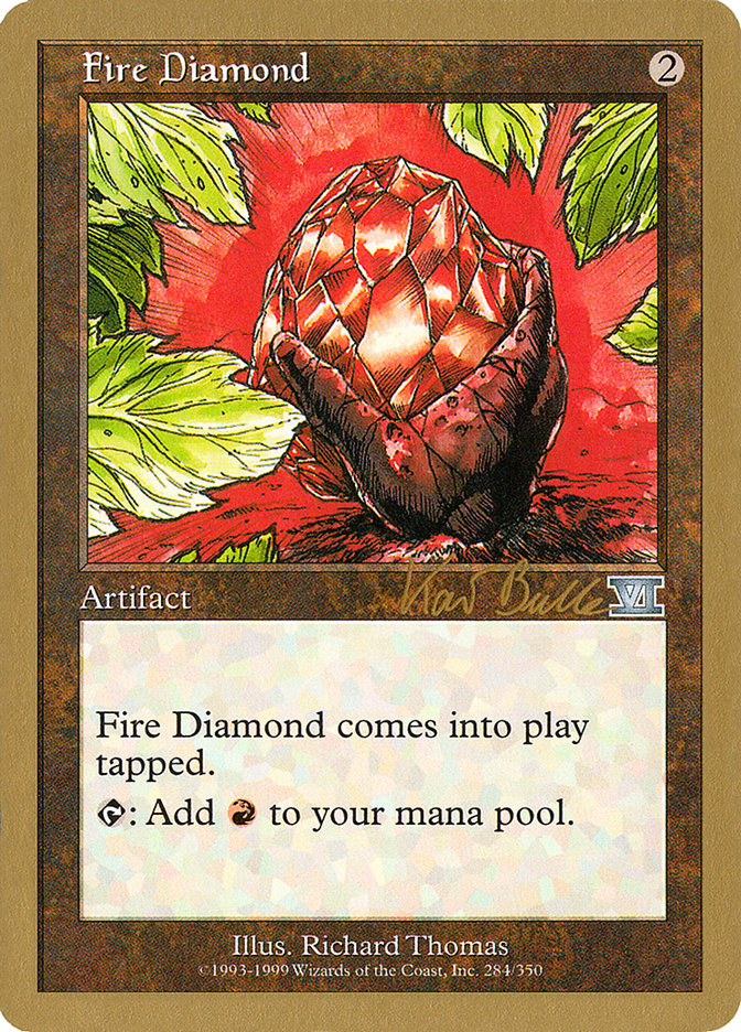 Fire Diamond (Kai Budde) [World Championship Decks 1999] | Anubis Games and Hobby