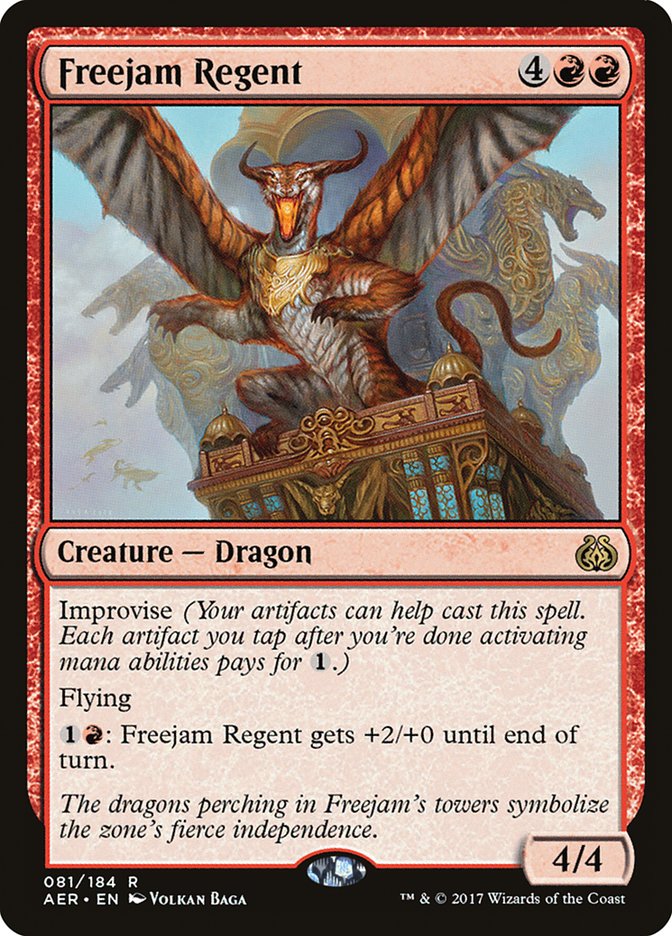 Freejam Regent [Aether Revolt] | Anubis Games and Hobby