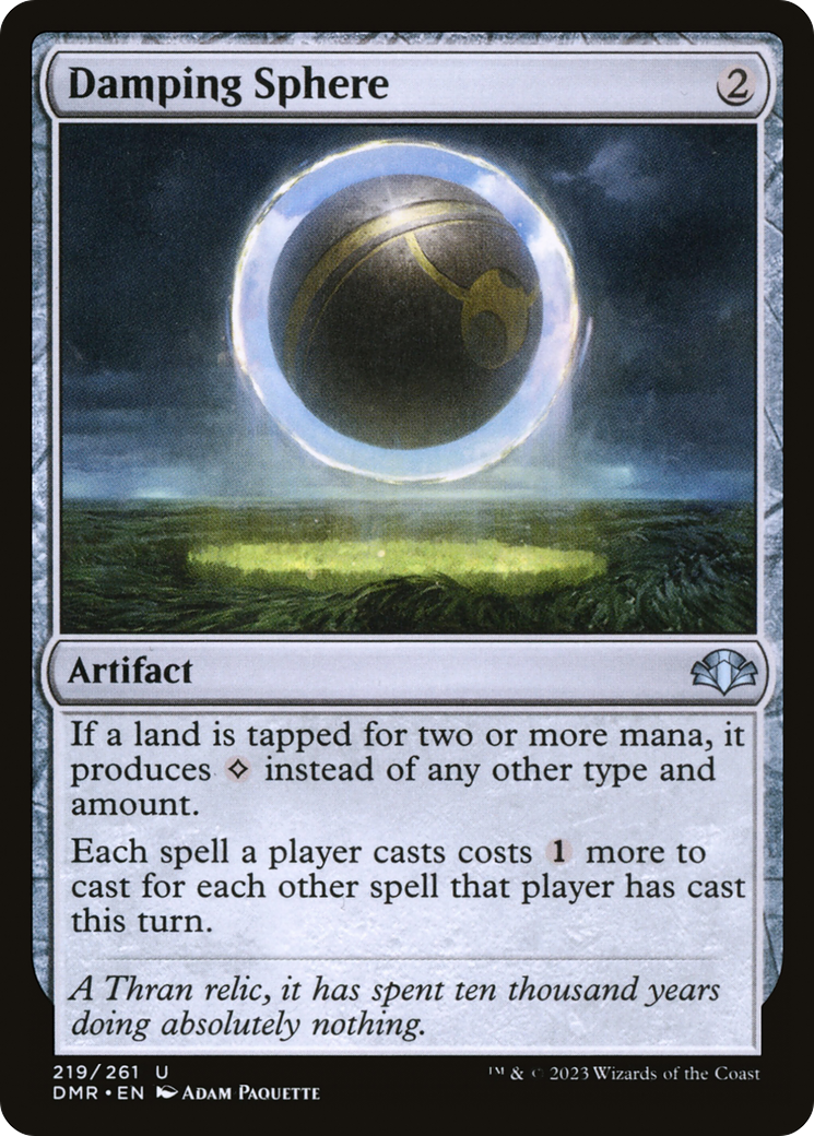 Damping Sphere [Dominaria Remastered] | Anubis Games and Hobby