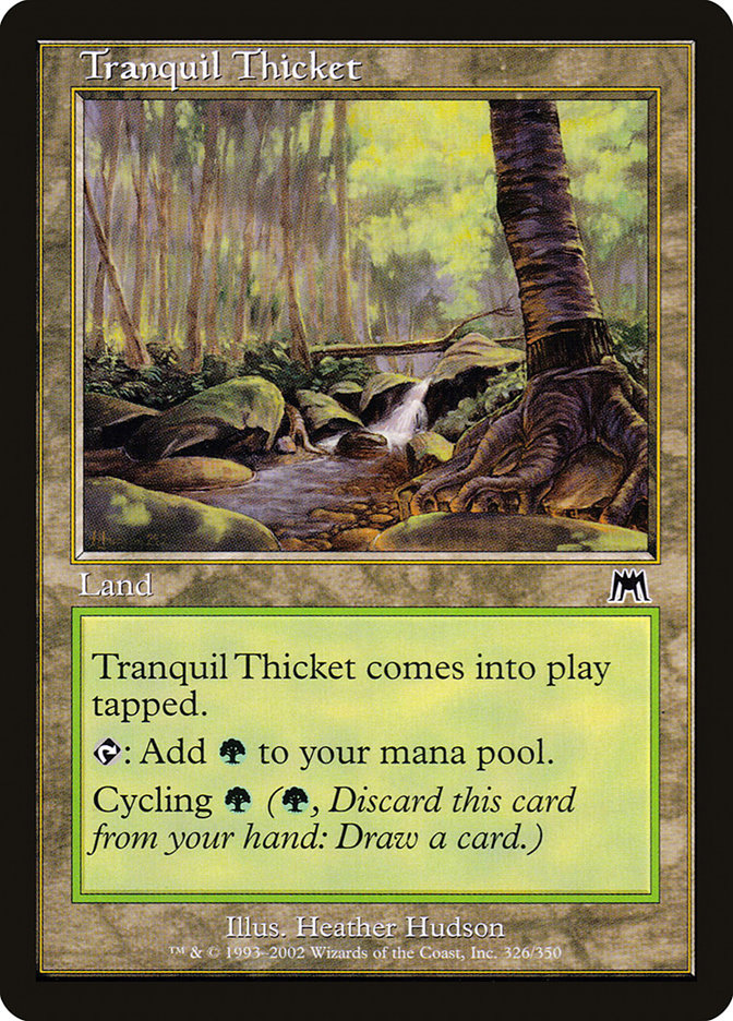 Tranquil Thicket [Onslaught] | Anubis Games and Hobby