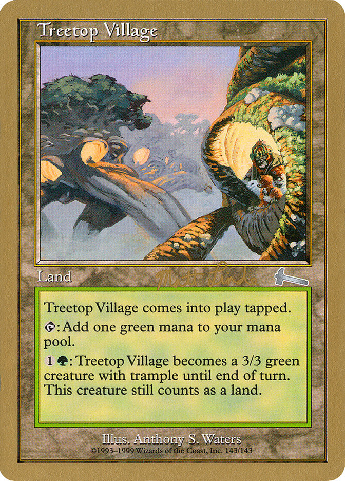 Treetop Village (Matt Linde) [World Championship Decks 1999] | Anubis Games and Hobby