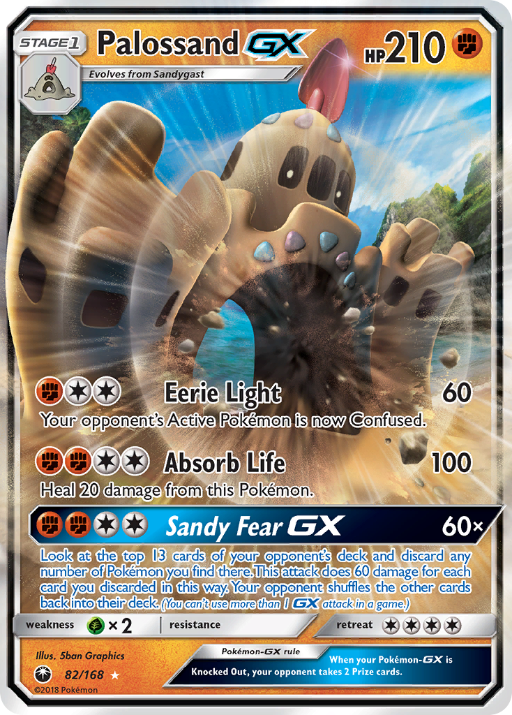 Palossand GX (82/168) [Sun & Moon: Celestial Storm] | Anubis Games and Hobby