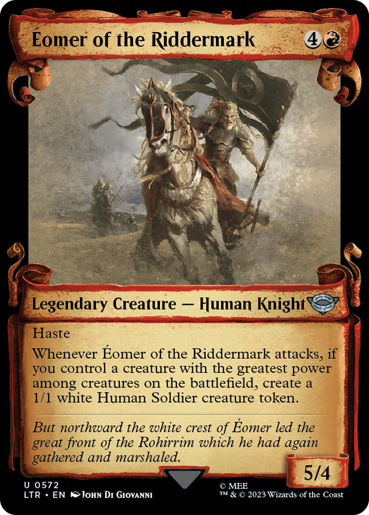 Eomer of the Riddermark [The Lord of the Rings: Tales of Middle-Earth Showcase Scrolls] | Anubis Games and Hobby