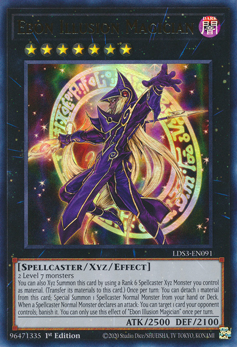 Ebon Illusion Magician [LDS3-EN091] Ultra Rare | Anubis Games and Hobby