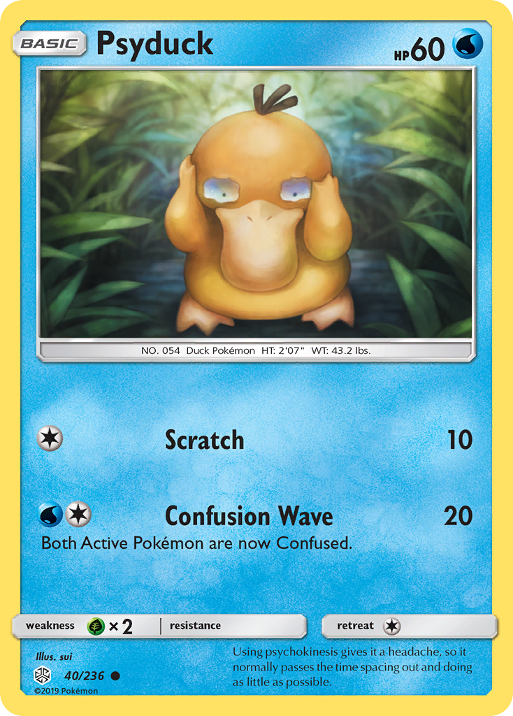 Psyduck (40/236) [Sun & Moon: Cosmic Eclipse] | Anubis Games and Hobby