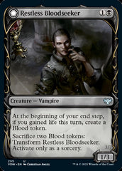 Restless Bloodseeker // Bloodsoaked Reveler (Showcase Fang Frame) [Innistrad: Crimson Vow] | Anubis Games and Hobby