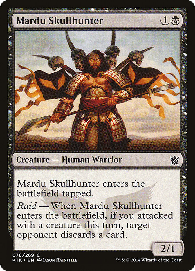 Mardu Skullhunter [Khans of Tarkir] | Anubis Games and Hobby