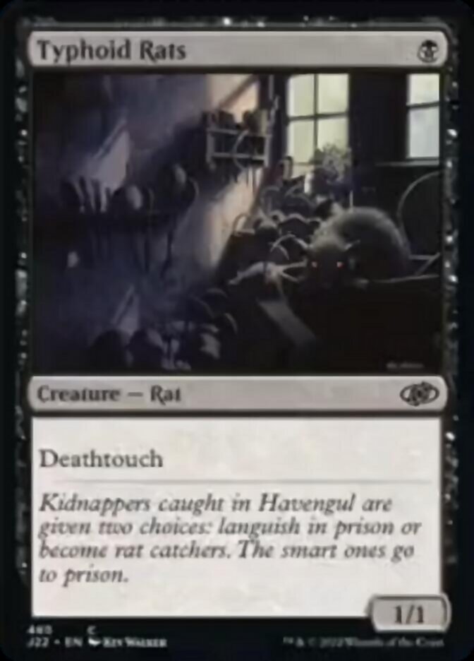 Typhoid Rats [Jumpstart 2022] | Anubis Games and Hobby