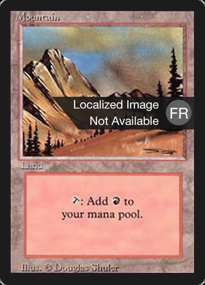 Mountain (C) [Foreign Black Border] | Anubis Games and Hobby