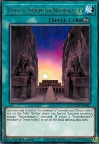 Hidden Temples of Necrovalley [MAGO-EN087] Rare | Anubis Games and Hobby