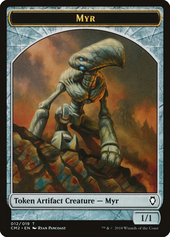 Myr Token [Commander Anthology Volume II Tokens] | Anubis Games and Hobby