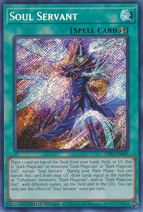 Soul Servant [LDS3-EN095] Secret Rare | Anubis Games and Hobby