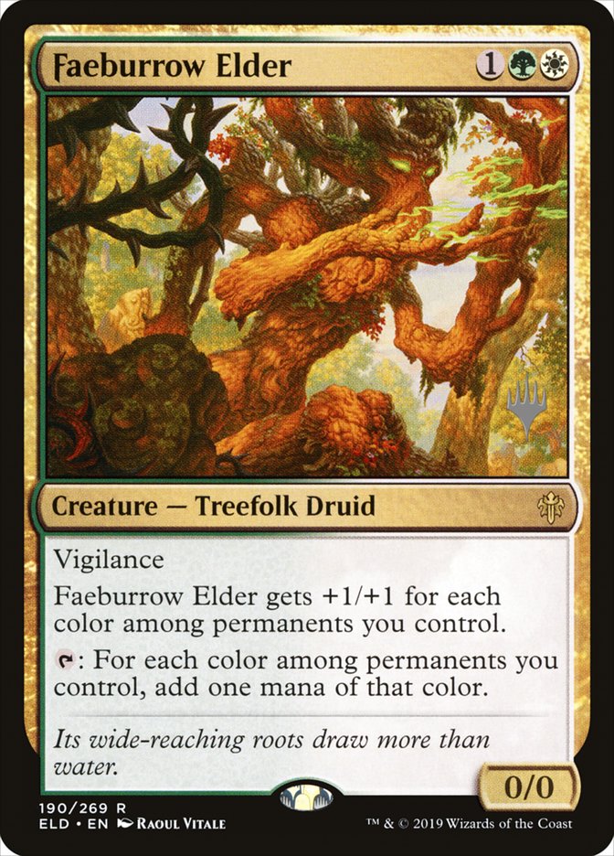 Faeburrow Elder (Promo Pack) [Throne of Eldraine Promos] | Anubis Games and Hobby