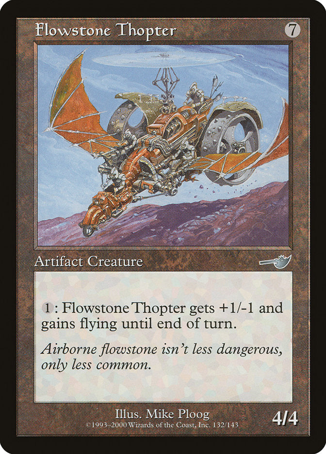 Flowstone Thopter [Nemesis] | Anubis Games and Hobby