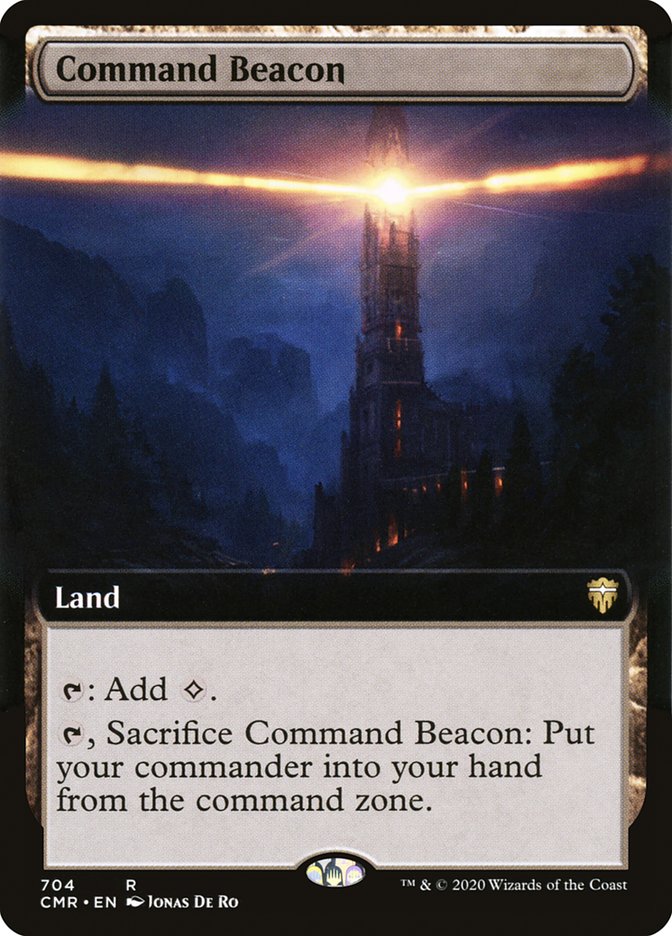 Command Beacon (Extended Art) [Commander Legends] | Anubis Games and Hobby