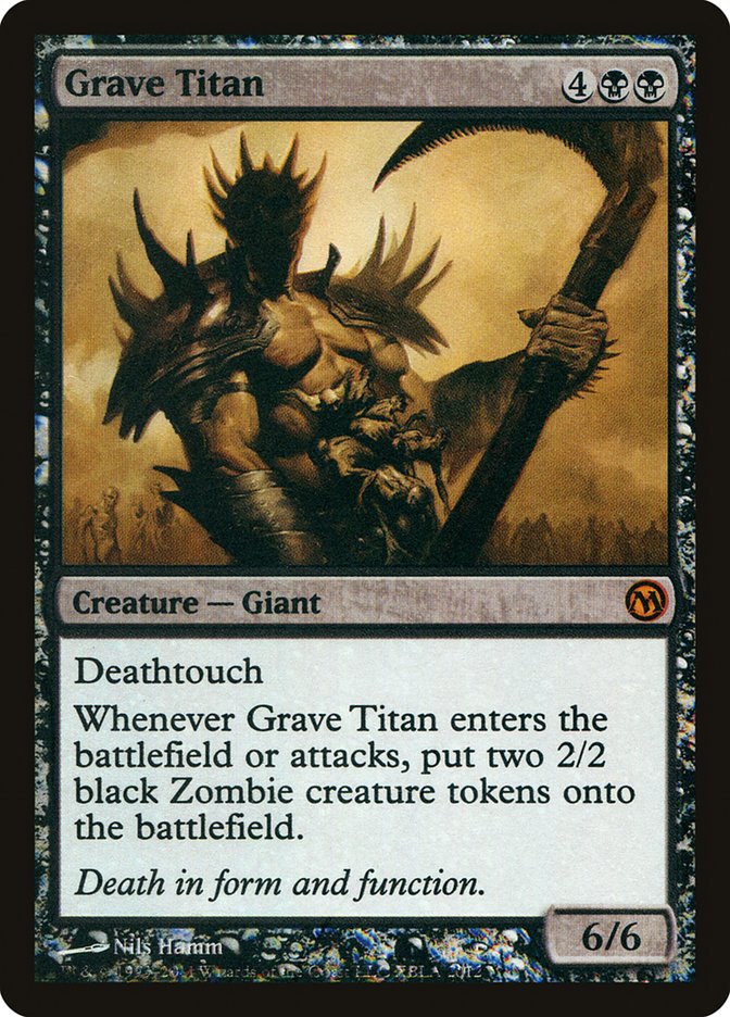 Grave Titan (Duels of the Planeswalkers Promos) [Duels of the Planeswalkers Promos 2011] | Anubis Games and Hobby