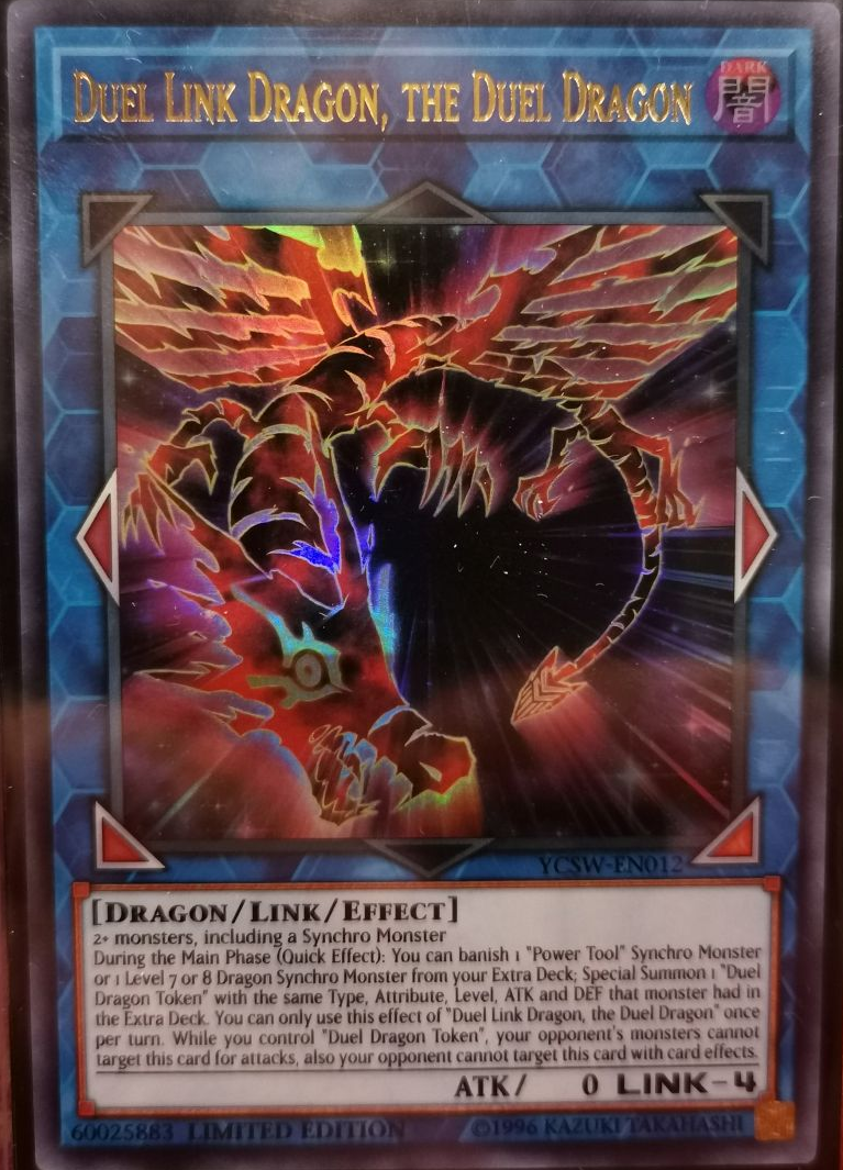 Duel Link Dragon, the Duel Dragon [YCSW-EN012] Ultra Rare | Anubis Games and Hobby