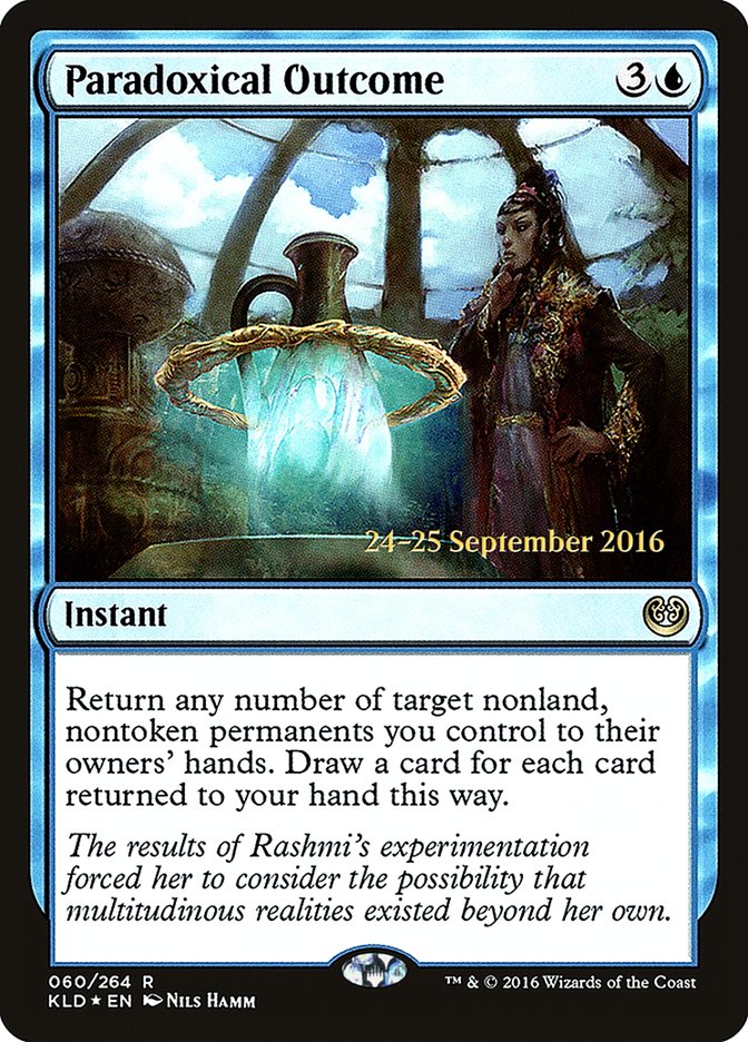 Paradoxical Outcome [Kaladesh Prerelease Promos] | Anubis Games and Hobby