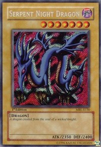 Serpent Night Dragon (MRL-E130) [MRL-E130] Secret Rare | Anubis Games and Hobby