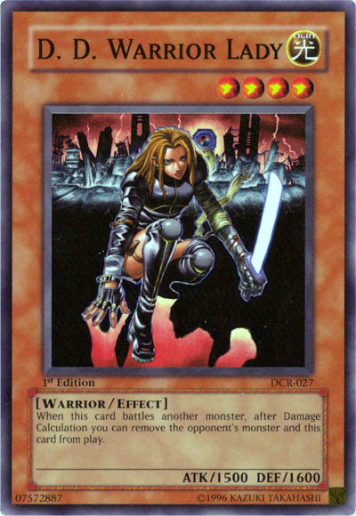 D.D. Warrior Lady [DCR-027] Super Rare | Anubis Games and Hobby