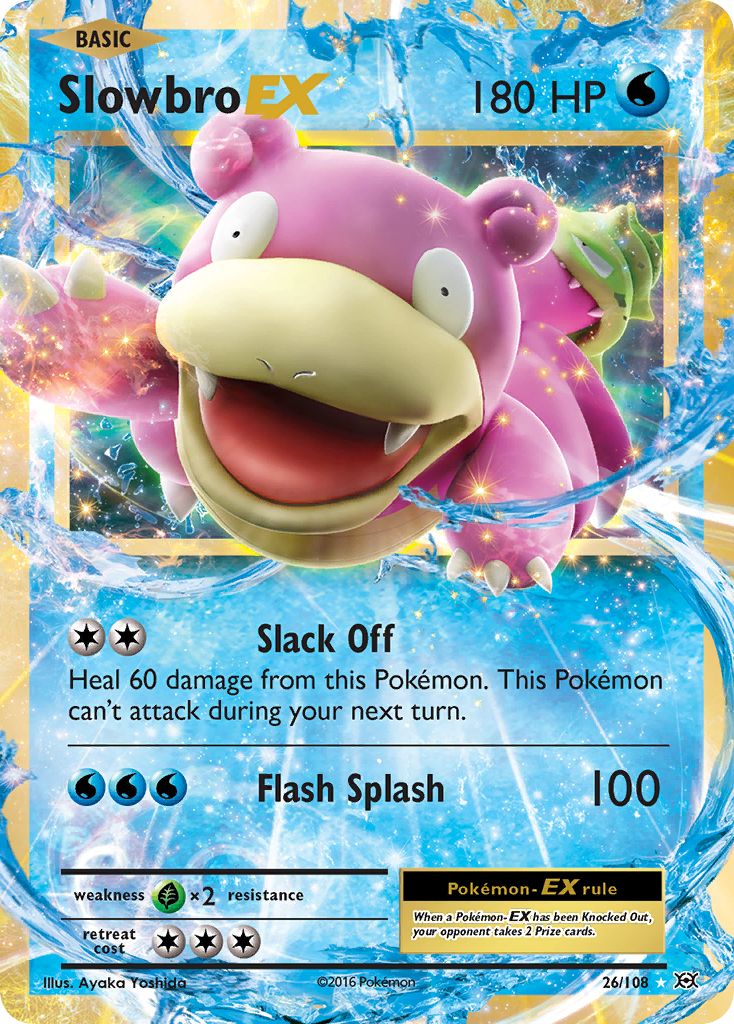 Slowbro EX (26/108) [XY: Evolutions] | Anubis Games and Hobby