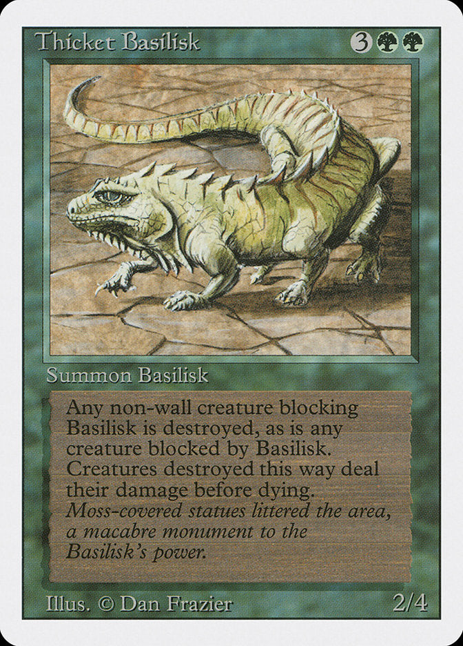 Thicket Basilisk [Revised Edition] | Anubis Games and Hobby
