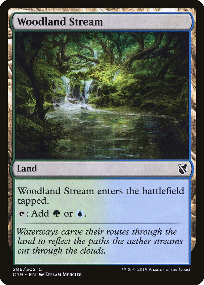 Woodland Stream [Commander 2019] | Anubis Games and Hobby