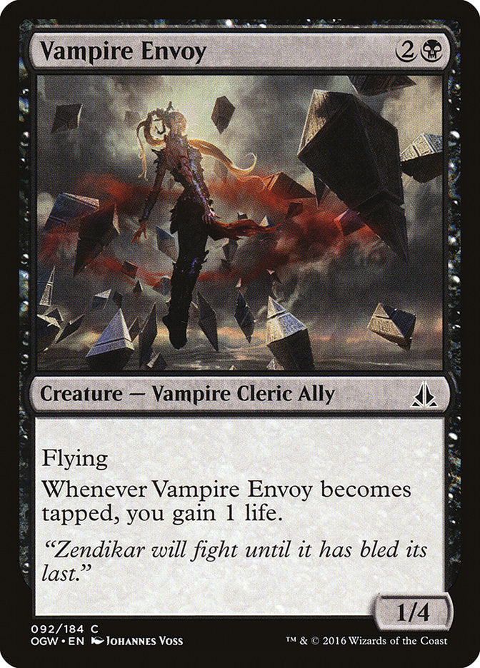 Vampire Envoy [Oath of the Gatewatch] | Anubis Games and Hobby