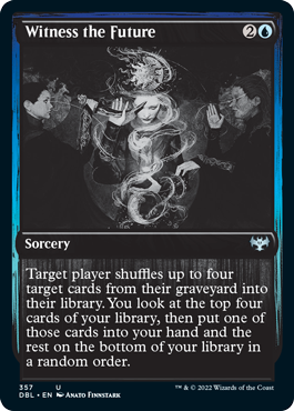 Witness the Future [Innistrad: Double Feature] | Anubis Games and Hobby