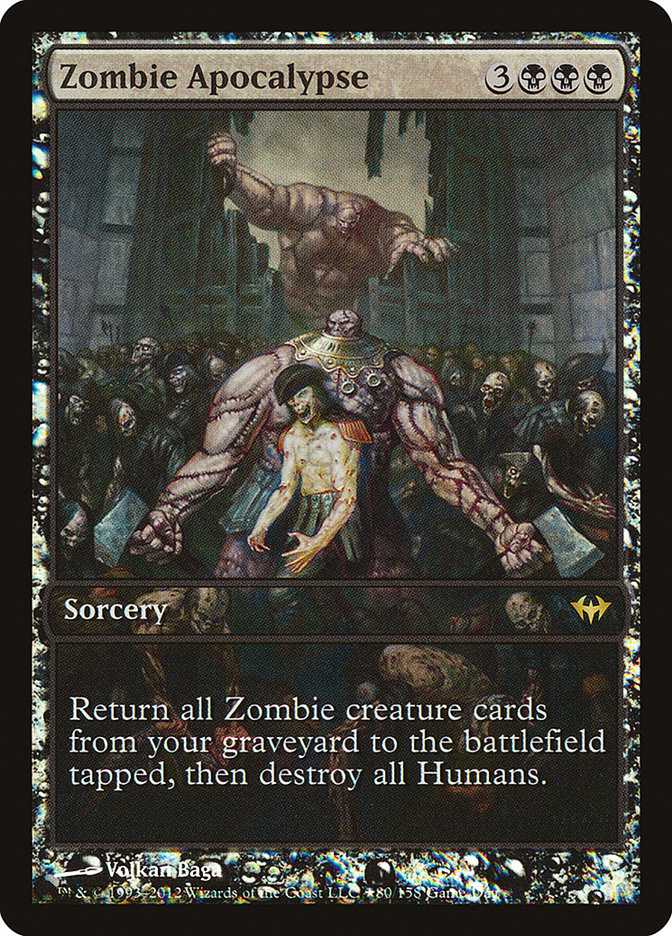 Zombie Apocalypse (Game Day) [Dark Ascension Promos] | Anubis Games and Hobby