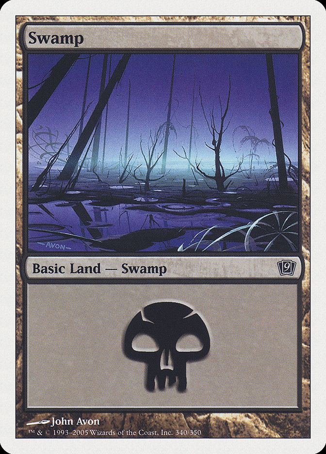 Swamp (340) [Ninth Edition] | Anubis Games and Hobby