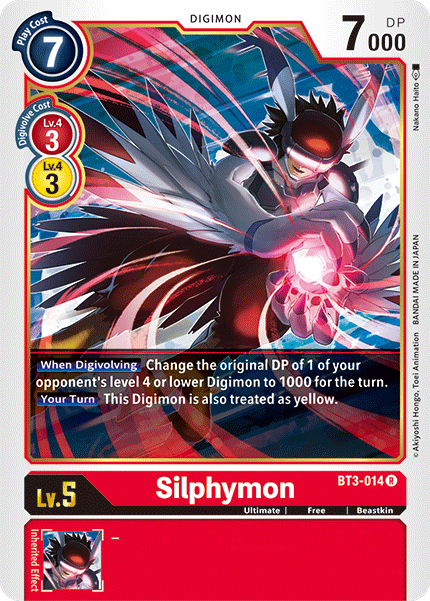 Silphymon [BT3-014] [Release Special Booster Ver.1.5] | Anubis Games and Hobby