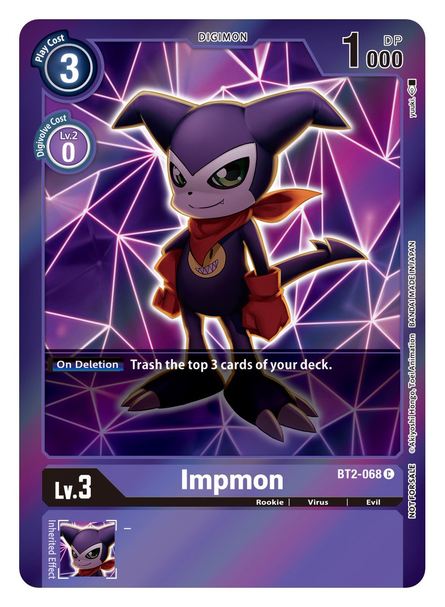 Impmon [BT2-068] (Event Pack 2) [Release Special Booster Ver.1.0] | Anubis Games and Hobby