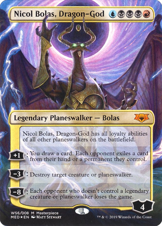 Nicol Bolas, Dragon-God [Mythic Edition] | Anubis Games and Hobby