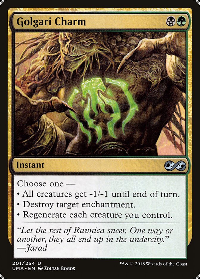 Golgari Charm [Ultimate Masters] | Anubis Games and Hobby