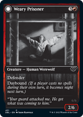 Weary Prisoner // Wrathful Jailbreaker [Innistrad: Double Feature] | Anubis Games and Hobby